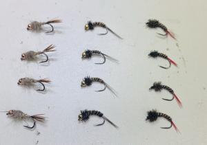 Twelve Nymph Flies for Trout Fishing