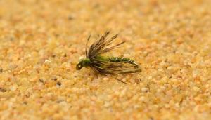 Hen & Olive Nymph Flies - 1 Dozen Set
