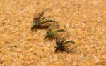 Hen & Olive Nymph Flies - 1 Dozen Set