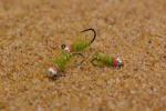 Tungsten Olive Walt's Sexy Worm Jig Flies