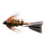 12 Prince Nymph Fishing Flies with Mustad Hooks