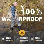 HISEA Fishing Waders with Boots Waterproof for Trout