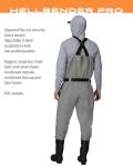 FROGG TOGGS Hellbender PRO Fishing Chest Wader