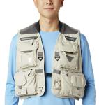 Columbia Men's Henry's Fork V Vest, Fossil, Medium