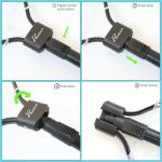 GOODCAT Fly Fishing Landing Net - Rubber Mesh Trout