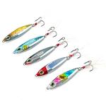 Sougayilang Metal Spoons Micro Jigging Lures - 5PCS