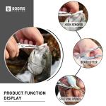 Booms Fishing H01 Lightweight Stainless Steel Fishing Pliers