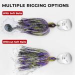 MadBite Bladed Jig Fishing Lures - 5 pc Kit