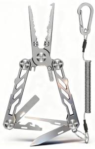 HOOK-EZE 5-in-1 Saltwater Fishing Pliers Multitool