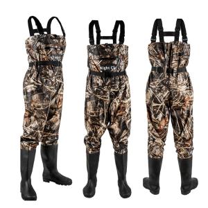 Men's Waterproof Chest Waders with Boots