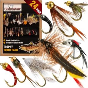 RoxStar Fly Shop Trophy Trout 24pk: Top Flies