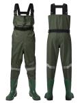 HISEA Kids Waterproof Bootfoot Fishing Waders