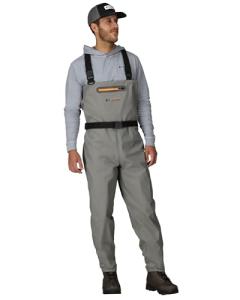 FROGG TOGGS Canyon II Stockingfoot Wader, Gray, Large