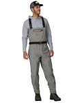 FROGG TOGGS Canyon II Stockingfoot Wader, Gray, Large