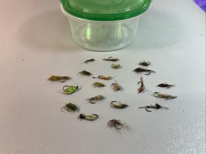 Trout Nymph Fly Fishing Set - 20 Flies