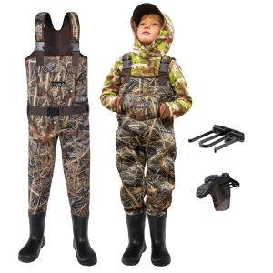 HISEA Kids Neoprene Insulated Fishing Waders
