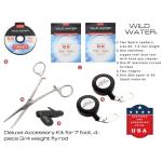 Wild Water Deluxe Trout Fishing Combo Starter Kit