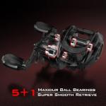 KastKing Brutus Trout Baitcasting Reel, 7.2:1 Gear Ratio