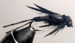 Bug Eyed Black Stonefly Nymphs Size 8 (3 Pack)