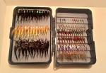Spring Sub-Surface Fly Box with 108 Trout Flies