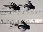 Bug Eyed Black Stonefly Nymphs Size 8 (3 Pack)