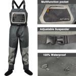 Unisex Stocking Foot Waders for All Seasons Fishing