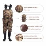 Waterproof Bootfoot Chest Waders for Fishing