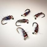 Walt's Worm Euro Nymph Trout Flies - 6 Pack
