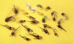 Tungsten Bead Trout Nymphs - 25 Pack