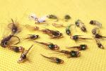 Tungsten Bead Trout Nymphs - 25 Pack