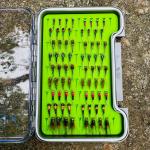 72 Tungsten Bead Barbless Nymph Flies Box