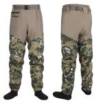 UNISPO Camo Breathable Stockingfoot Fishing Waders XL
