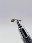Olive Pheasant Tail Nymph Trout Flies Size 18