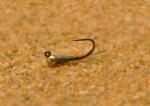 6 Tungsten Olive Hot Spot Jig Head Flies