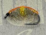 Orange Czech Nymphs Size #8 - 4 Pack
