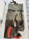 Simms Olive Freestone Stockingfoot Waders for Men