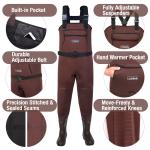 HISEA Insulated Neoprene Fishing Waders for Everyone