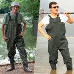Waterproof Chest Waders with Boots for Fishing