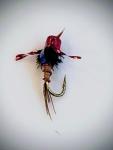 Red Bead Head Flashback Nymph Flies Size 18