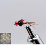 Red Bead Head Flashback Nymph Flies Size 18