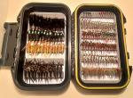 Spring Nymphs Fly Box with 141 Trout Flies