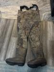 Cabela's Dry Plus Camo Shadowgrass Waders Size 10R