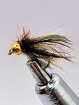 Gold Bead Head Soft Hackle Nymph Flies - 6 Pack