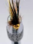 Gold Bead Head Soft Hackle Nymph Flies - 6 Pack
