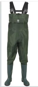 TIDEWE Waterproof Bootfoot Chest Wader Size 10/11