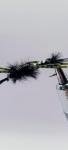Pat's Black Stonefly Nymphs - Size 8, 6 Pack