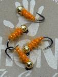 Walt's Sexy Worms Jig Heads #14 in Caddis Orange