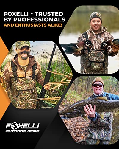 Foxelli Neoprene Chest Waders with Camouflage Design