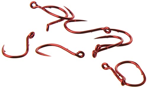 Gamakatsu Single Egg Hook in Red Size 14