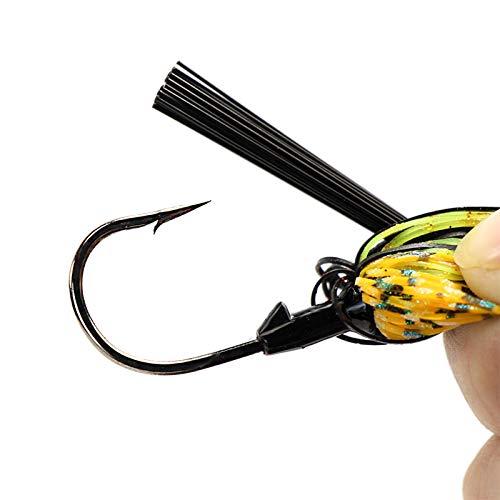 20pcs Trout Fishing Jigs Set with Skirts - Croch